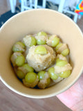Grape-Apple sorbet