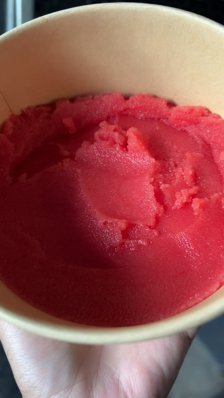 Watermelon sorbet