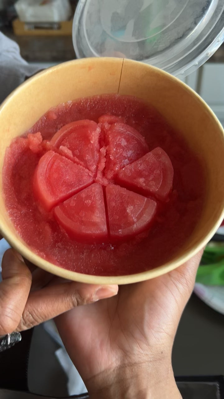 Watermelon sorbet